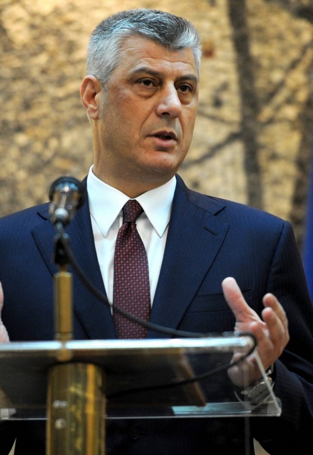 Лидера Косова Хашима Тачи обвинили в военных преступлениях